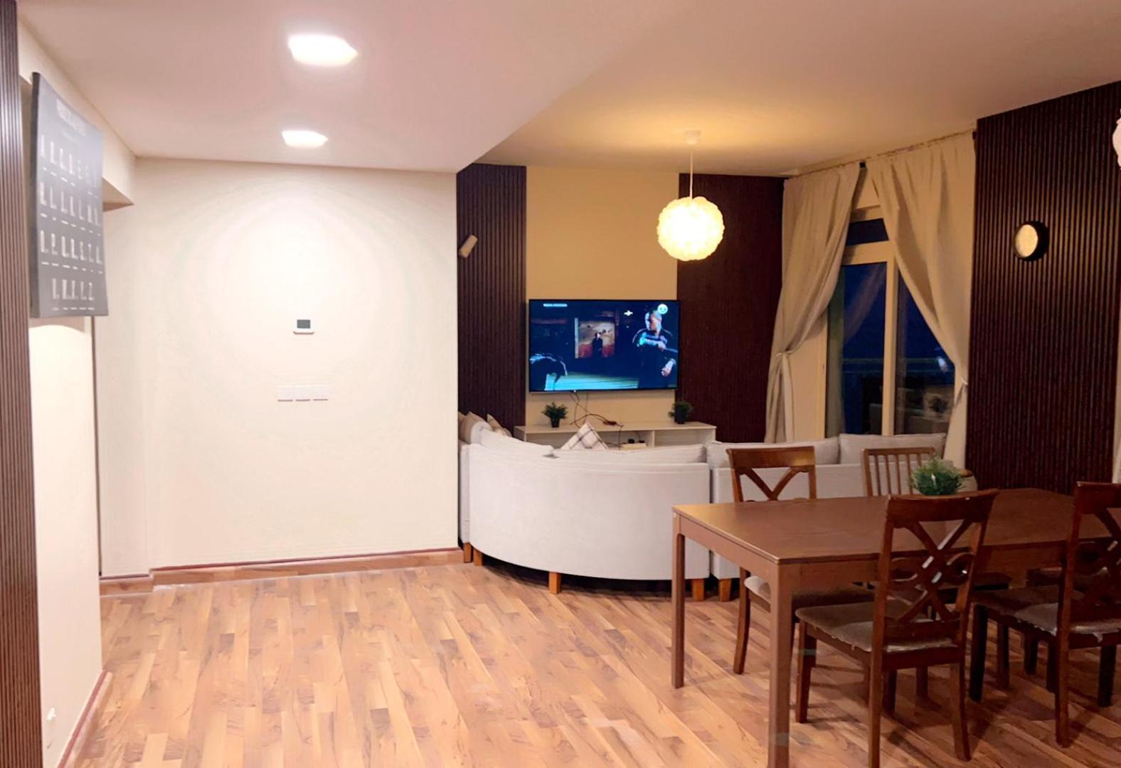نفرتيتي عروس البحر بانوراما ابراج الشاطئ 3 غرف يتطلب عوائل فقط Apartemen King Abdullah Economic City